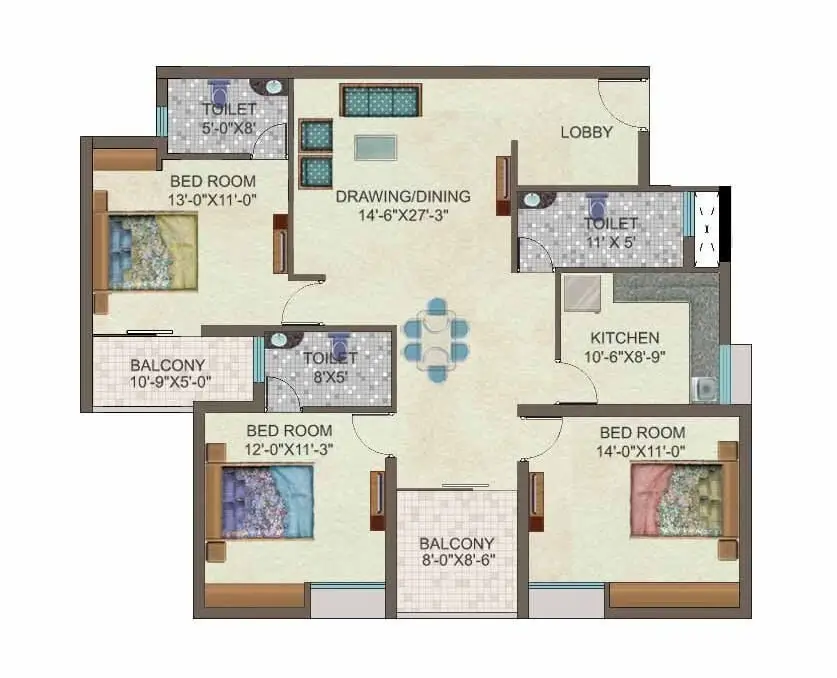 3 BHK